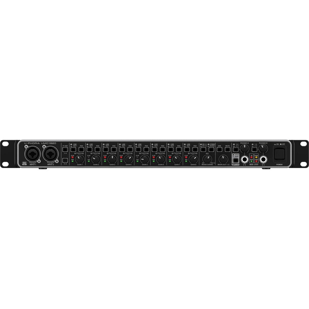 18x20 USB Audio/MIDI Interface with Mic Preamplifiers and ADAT I/O Y312