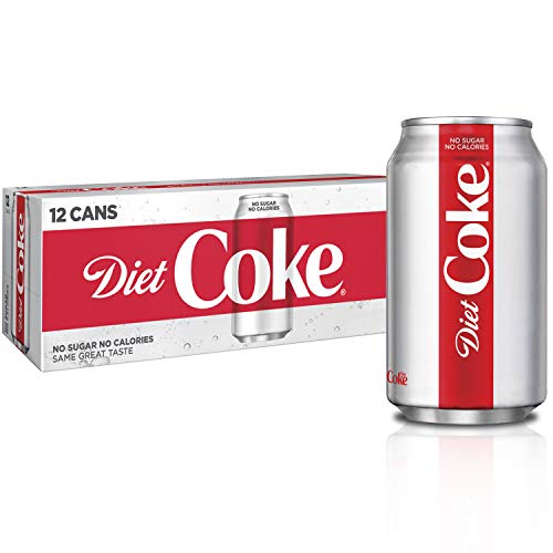 Diet Coke Soda Soft Drink, 12 fl oz, 12 Pack F896