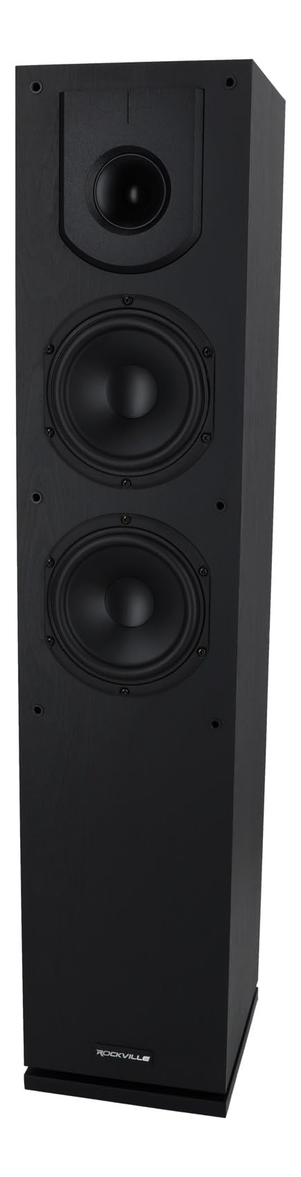 Black Dual 6.5" 8-Ohm Tower Speaker 2-Pack D16938
