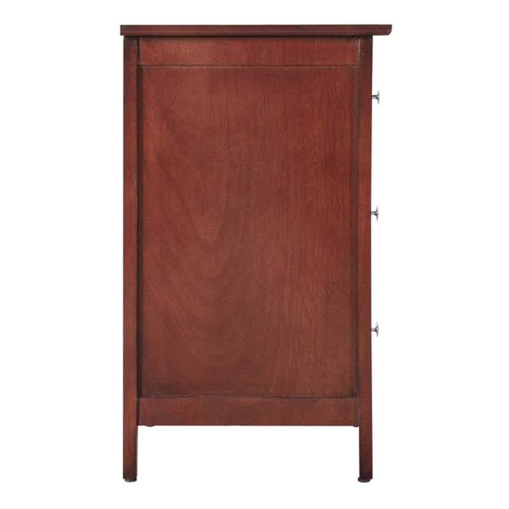 3-Drawer Solid Wood Nightstand B490