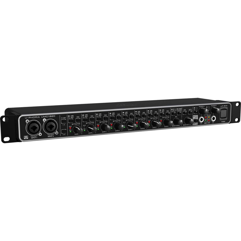 18x20 USB Audio/MIDI Interface with Mic Preamplifiers and ADAT I/O Y312