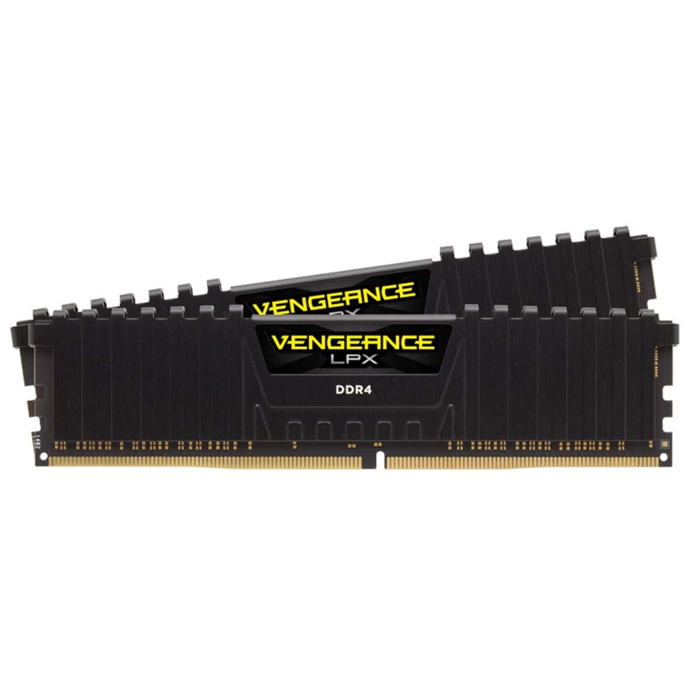 Black DDR4 Desktop RAM 16GB 2x8GB 3600MHz L9854