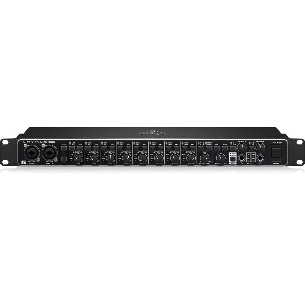 18x20 USB Audio/MIDI Interface with Mic Preamplifiers and ADAT I/O Y312