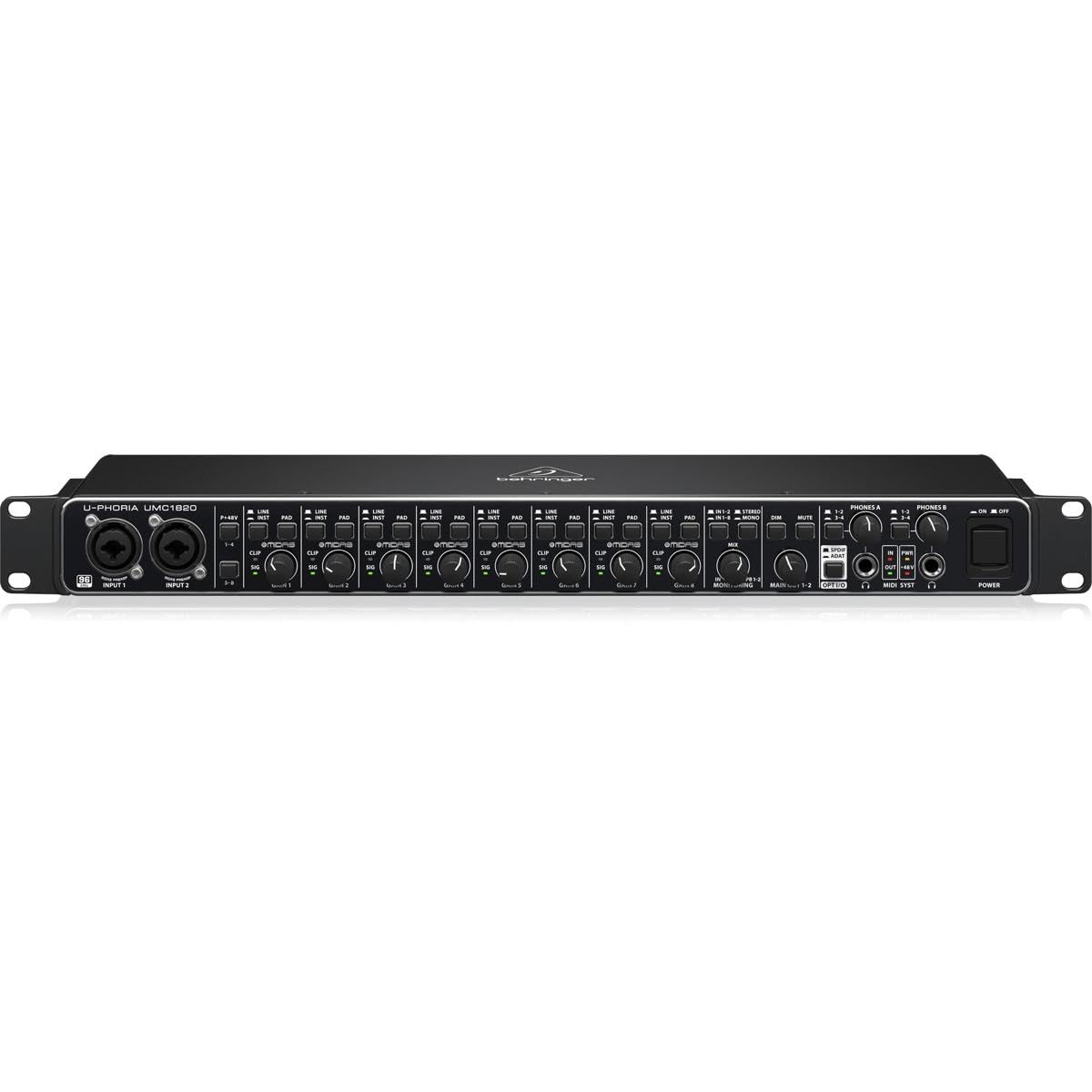 18x20 USB Audio/MIDI Interface with Mic Preamplifiers and ADAT I/O Y312