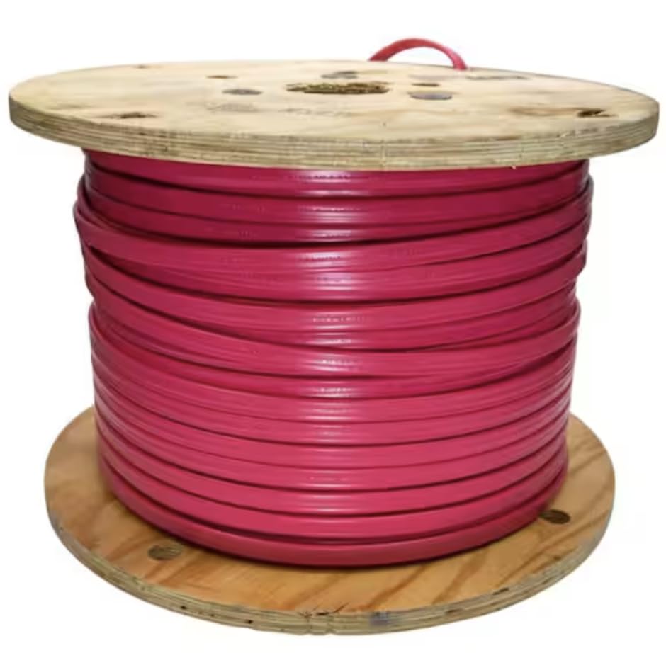 10 Gauge 3 Conductor Black White Red Pure Copper Indoor Electrical Wire 100 Foot O69615