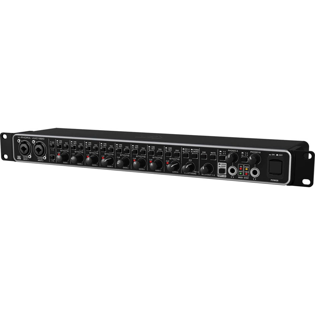 18x20 USB Audio/MIDI Interface with Mic Preamplifiers and ADAT I/O Y312