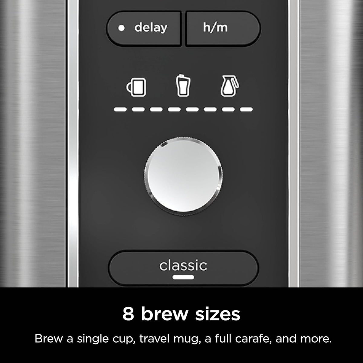 Hot & Iced XL Coffee Maker with Rapid Cold Brew, 8 Sizes, Black R57732