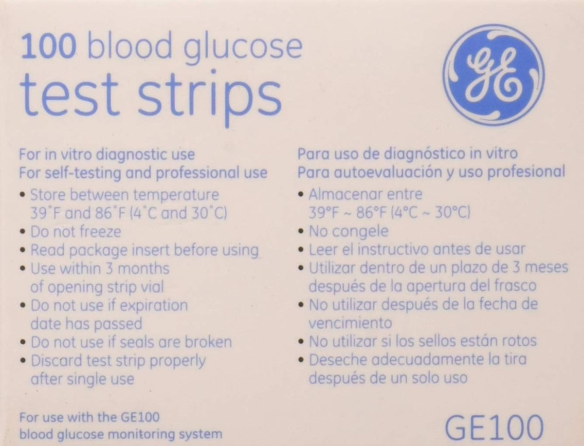 Diabetic Test Strips 100 Count L888