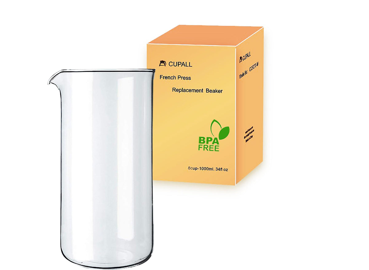 34 oz Borosilicate Glass French Press Replacement Beaker B6774