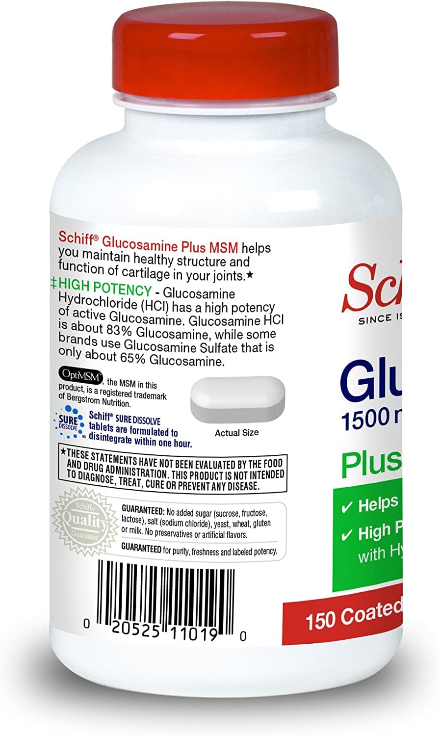 Glucosamine MSM Hyaluronic Acid Joint Supplement P862362