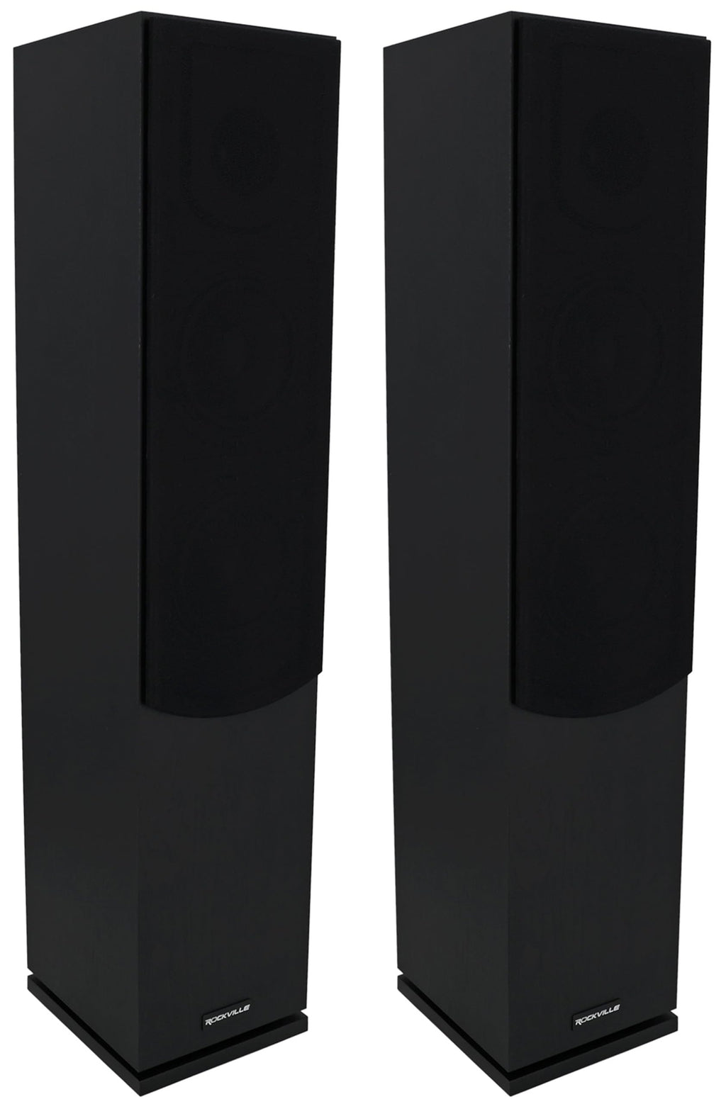 Black Dual 6.5" 8-Ohm Tower Speaker 2-Pack D16938