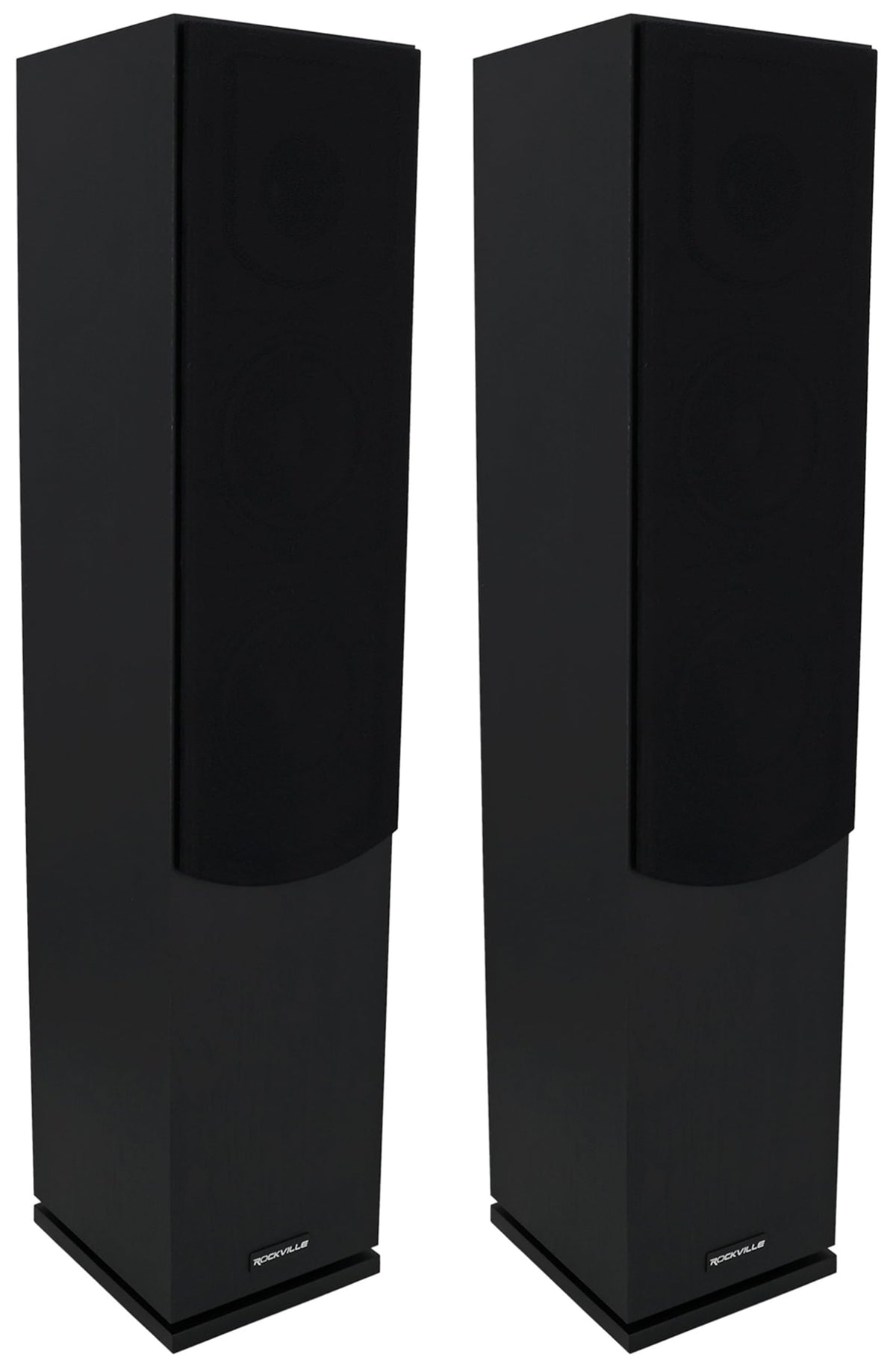 Black Dual 6.5" 8-Ohm Tower Speaker 2-Pack D16938