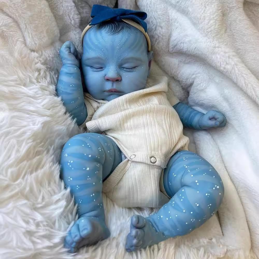20 Inch Soft Body Vinyl Realistic Sleeping Newborn Baby Doll Z193