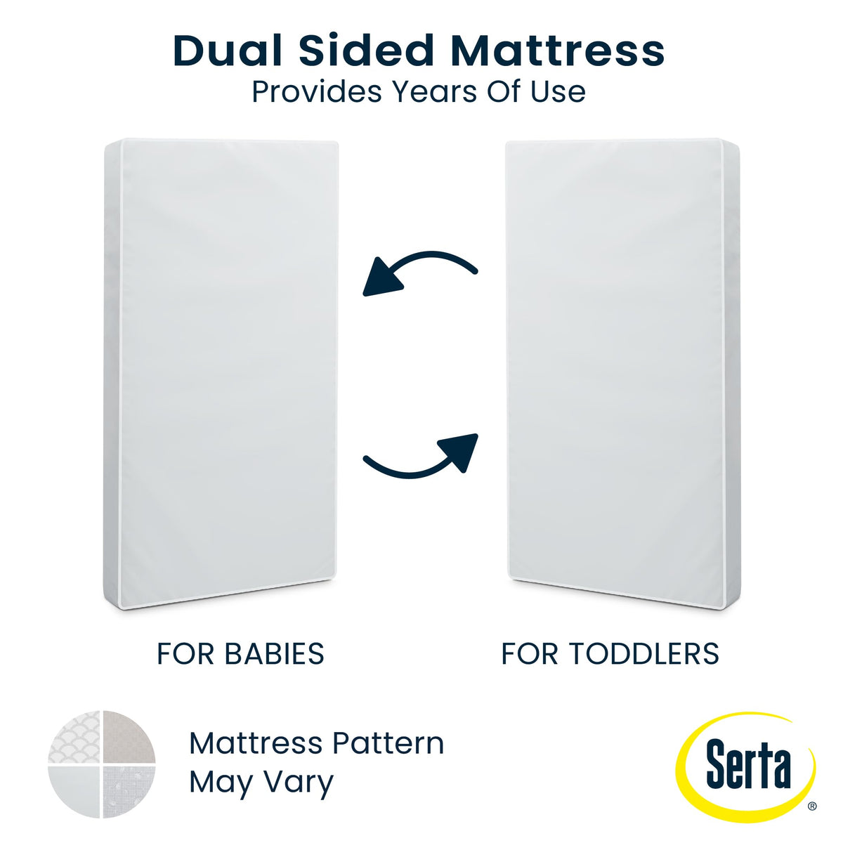 Baby Crib Mattress and Toddler Mattress X2998