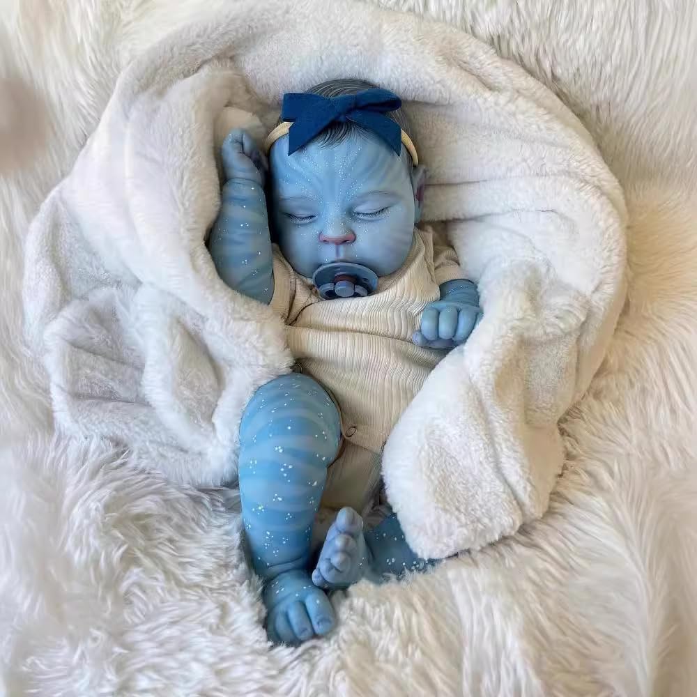 20 Inch Soft Body Vinyl Realistic Sleeping Newborn Baby Doll Z193