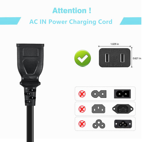 12V Jump Starter Charger Cable H211