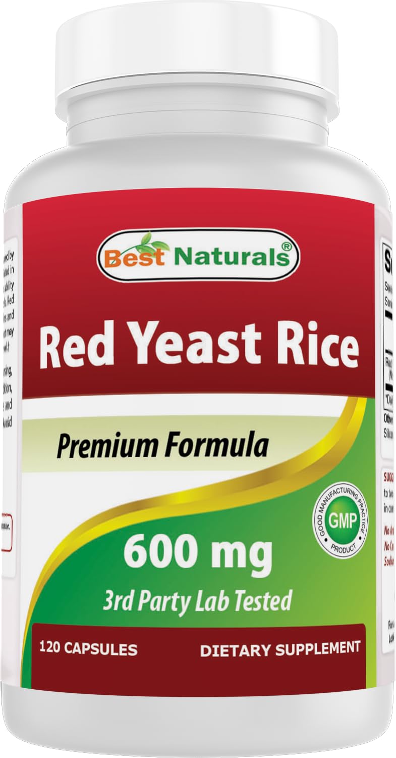 Red Yeast Rice 600 mg 120 Capsules U13860