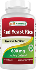 Red Yeast Rice 600 mg 120 Capsules U13860