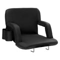 Folding Padded Stadium Seat with Cupholder S301