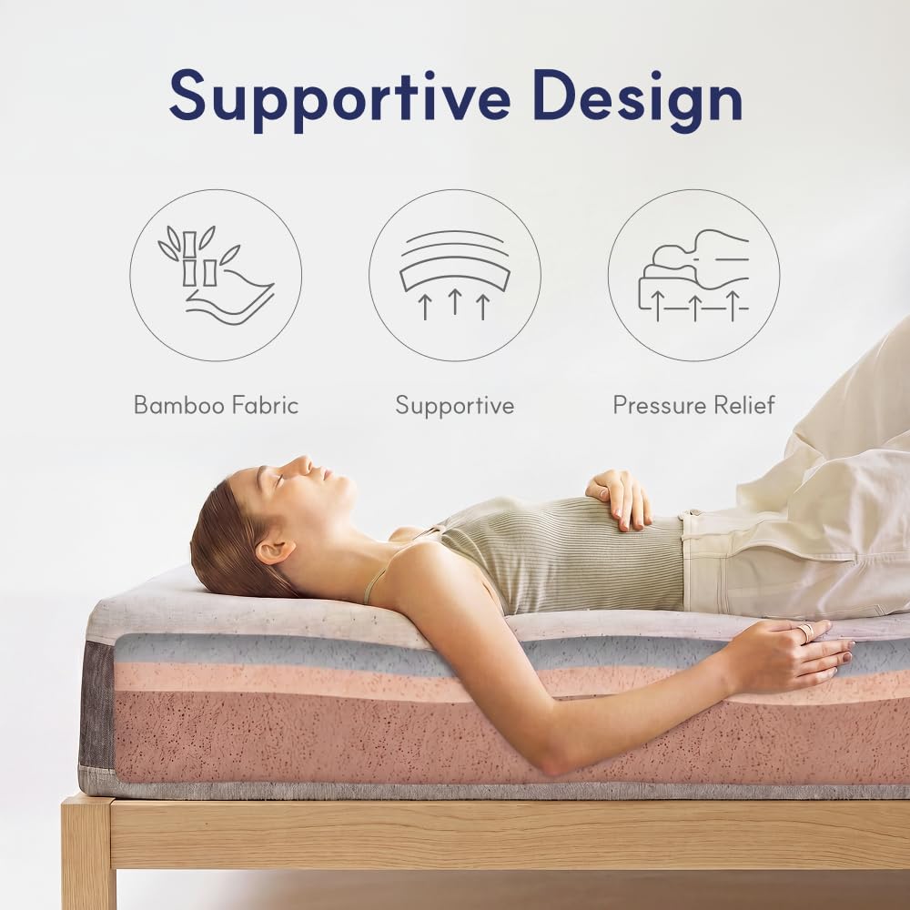 6 Inch Memory Foam Mattress C303