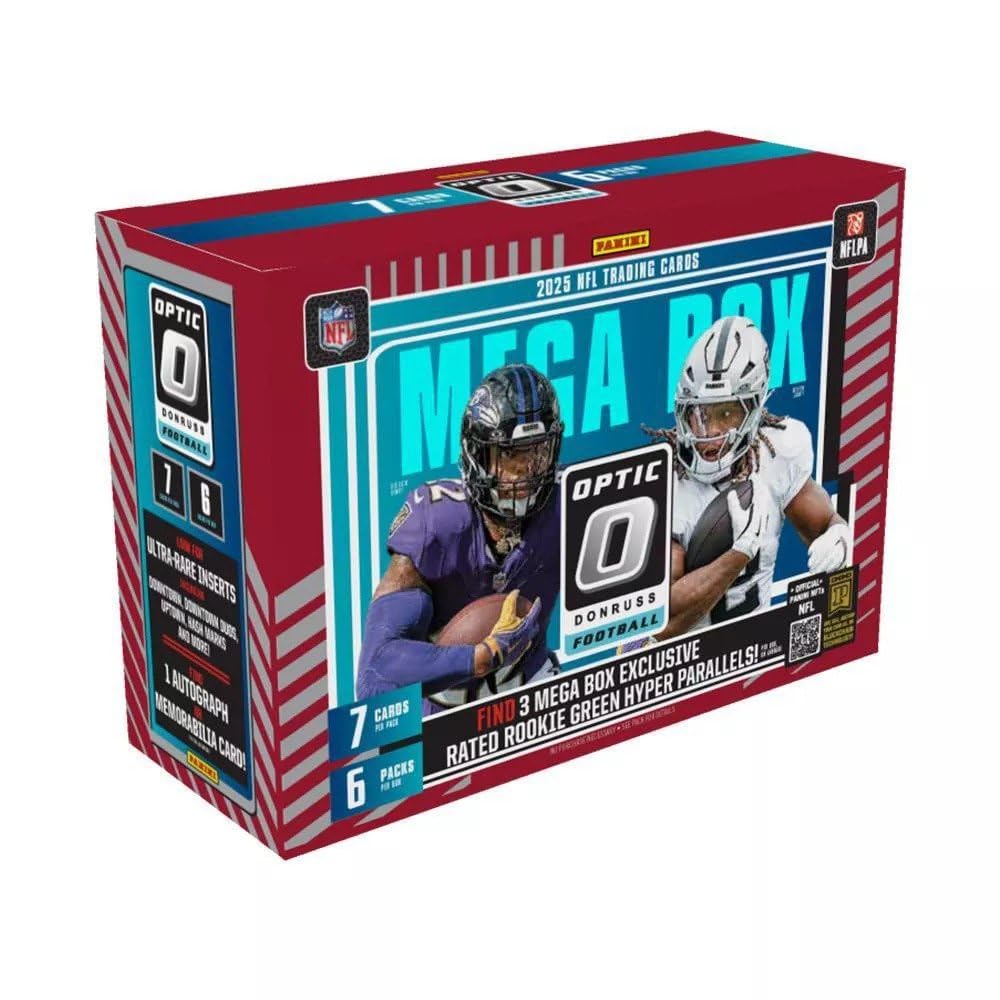 Football Trading Card Mega Box O91785