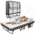 Folding Twin XL Size Bed with Memory Foam Mattress I299585