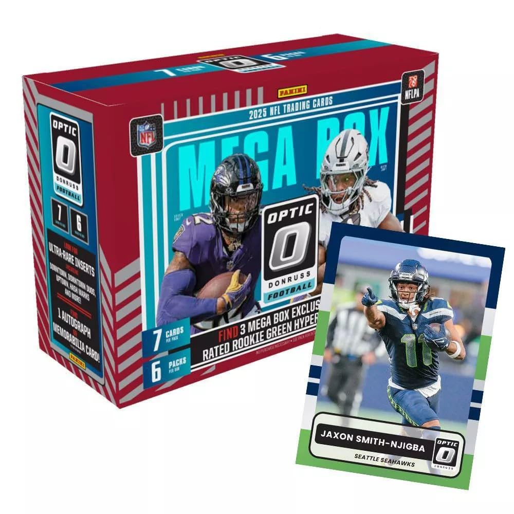 Football Trading Card Mega Box O91785