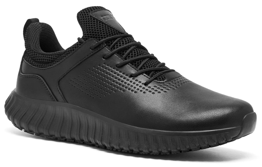 Black Non Slip Work Shoes P7405