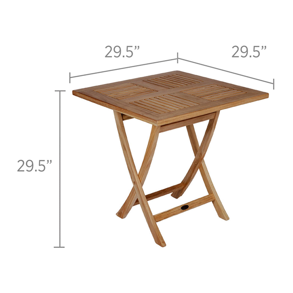 Teak Folding Table R38159