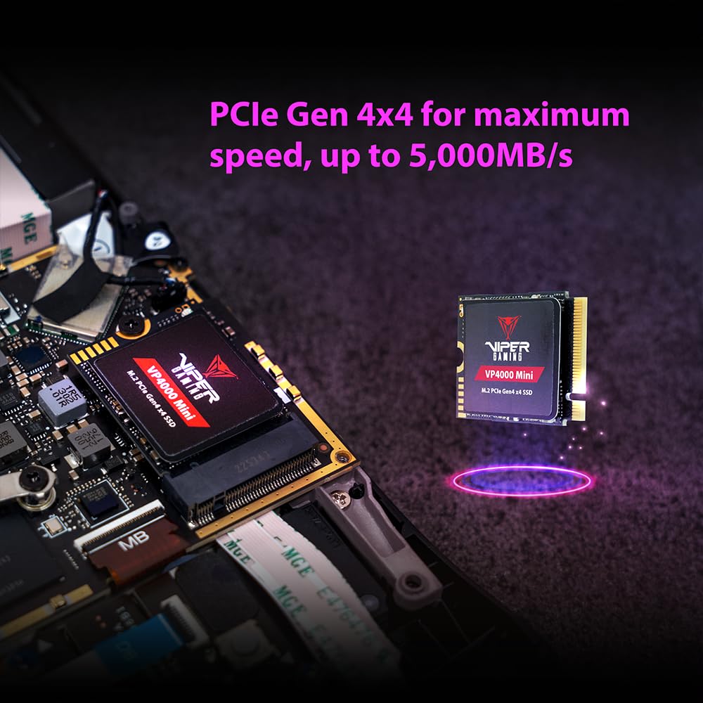500GB PCIe Gen4 x4 M.2 2230 SSD V721