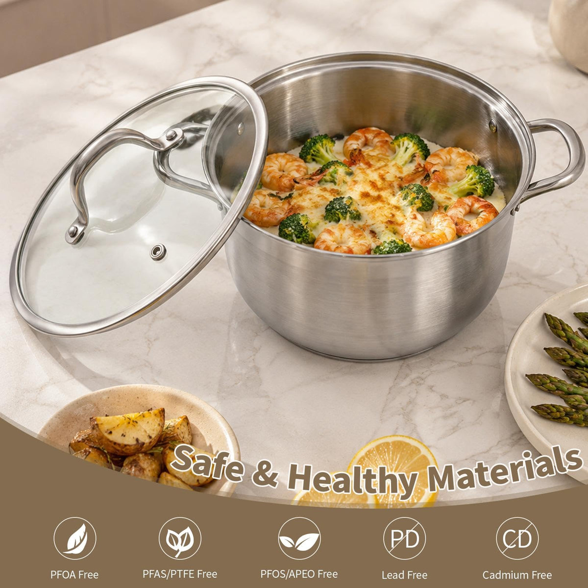 Stainless Steel 12 Quart Stock Pot M88733