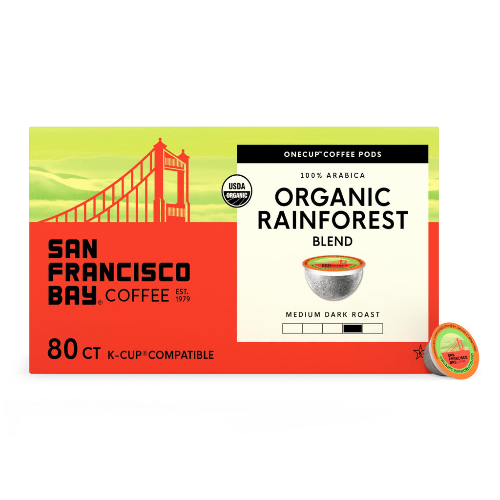 Organic Rainforest Blend K-Cup Compatible Pods, 80 ct Y928