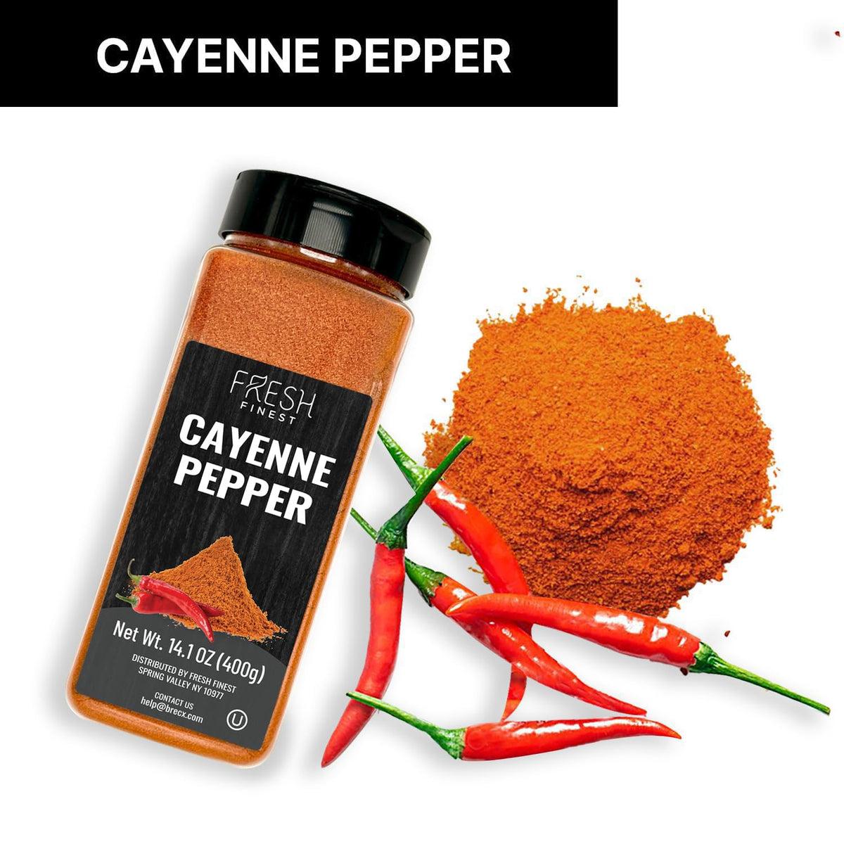 Cayenne Pepper Powder 14.1 oz Red Pepper Spice S47234