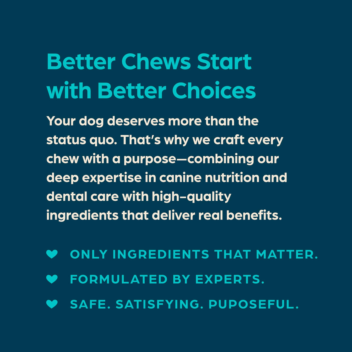 Fresh Mint Flavor Dental Chews, 13 Count K30823