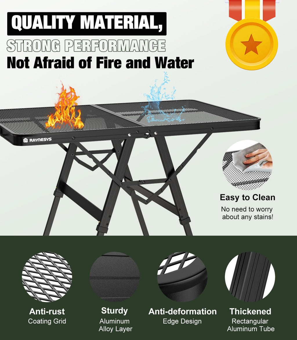 Portable Folding Grill Table J607