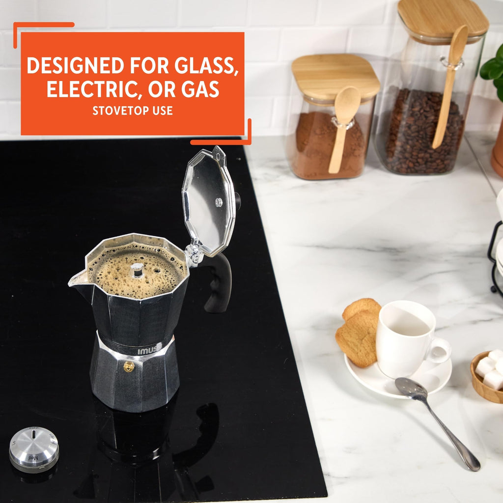 Aluminum Stovetop 6-cup Espresso Maker Q7851
