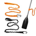 2 Pack Stretchable Kayak Paddle Leash with Carabiner B710129