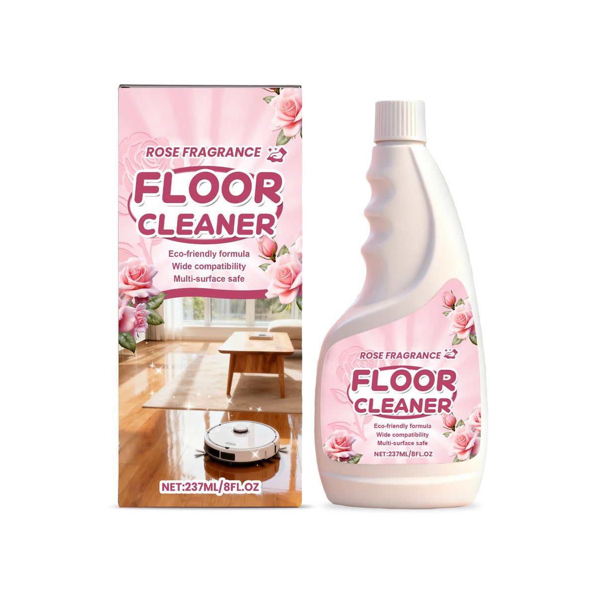 Rose Scent Floor Cleaner 8 fl.oz W2593