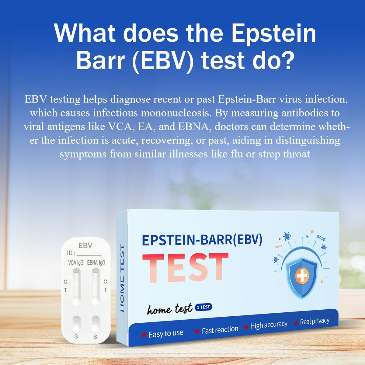 At-Home Test Kit, 15-Minute Rapid Result V998