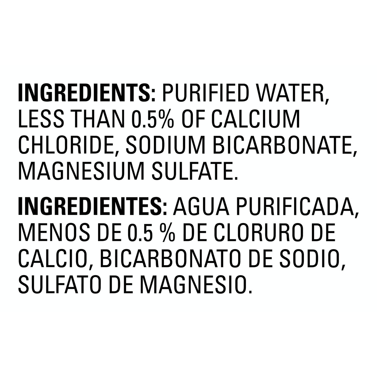 Purified Bottled Water 16.9 oz Case of 24 A55947