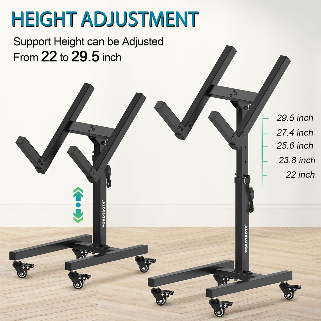 Adjustable Guitar Amp Stand with Wheels K9556
