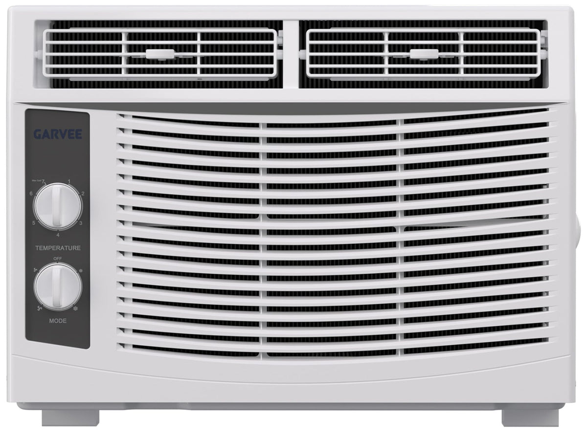 5000 BTU White Window Air Conditioner with Fan Function E273