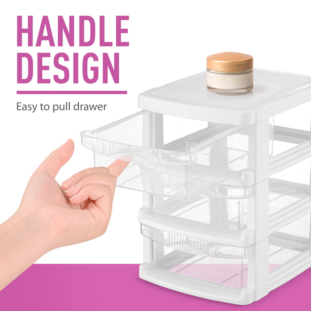 3 Drawer Plastic Storage Unit Z468