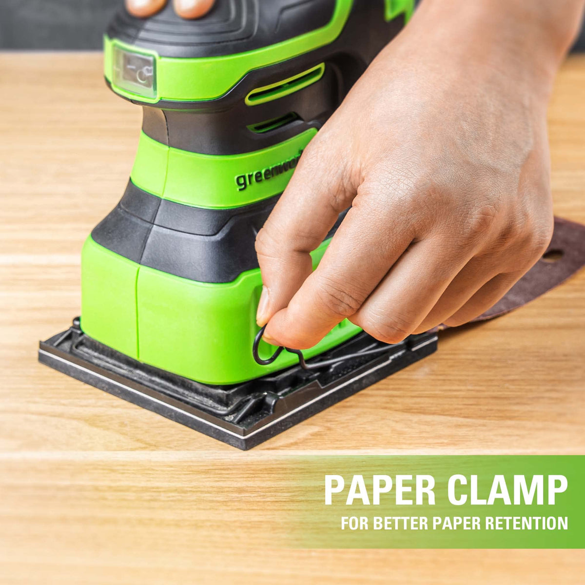 Cordless Quarter Sheet Sander W19466