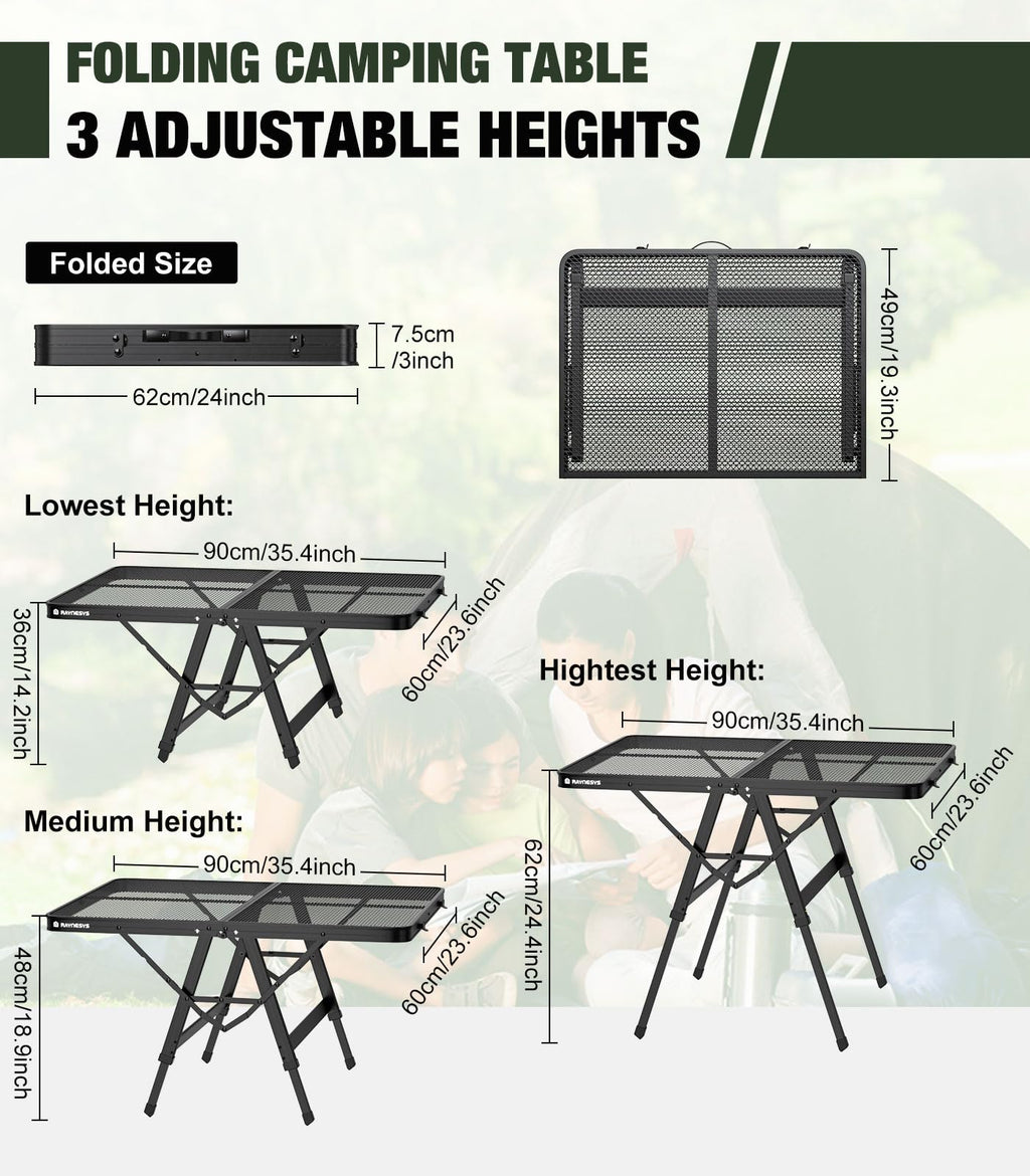 Portable Folding Grill Table J607