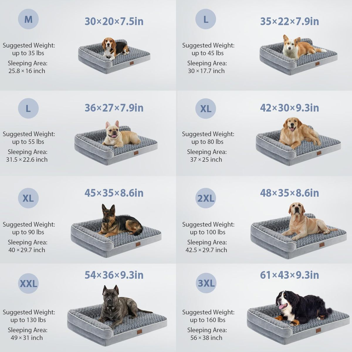 Washable Orthopedic Dog Bed A4999