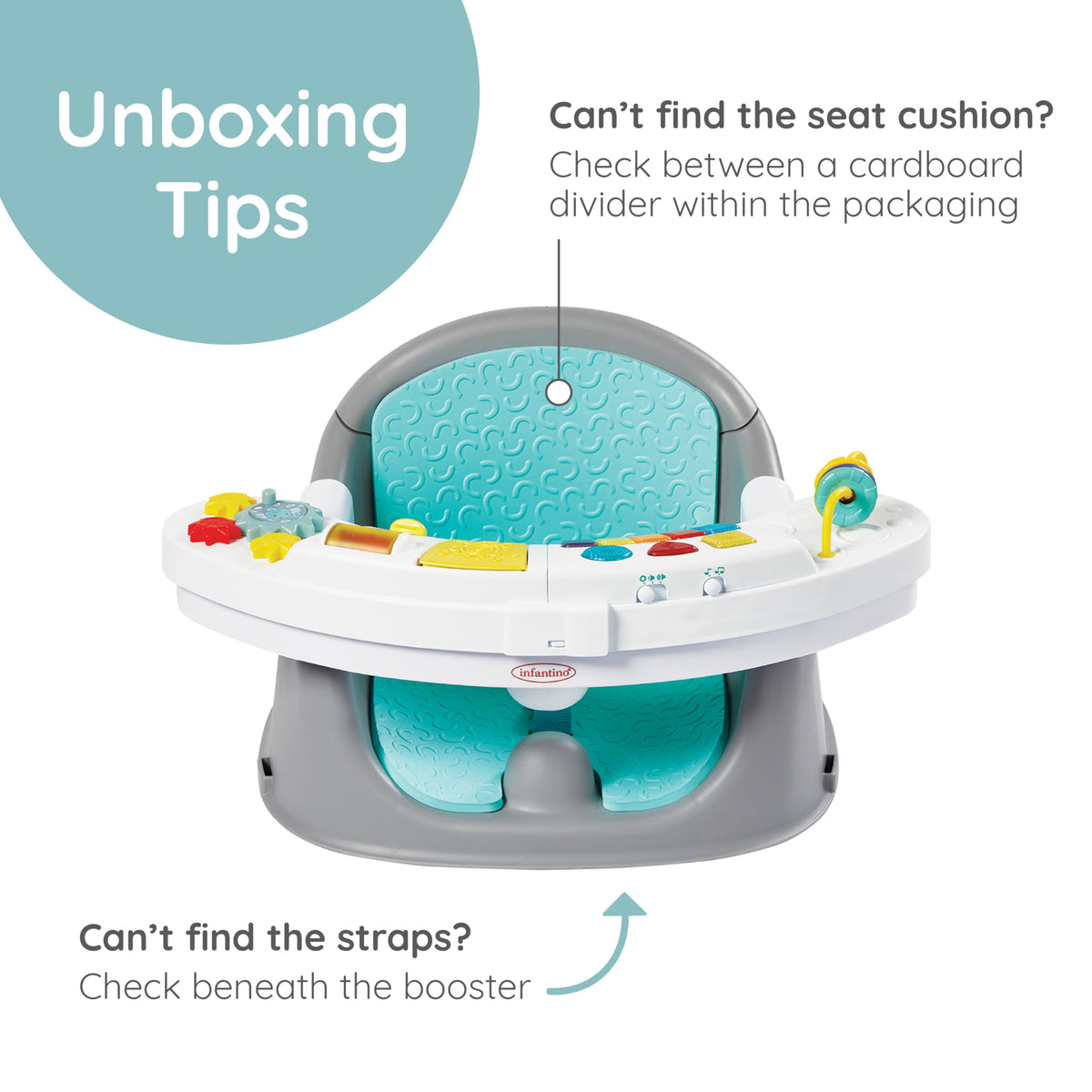 3-in-1 Discovery Seat & Booster, Teal P839477