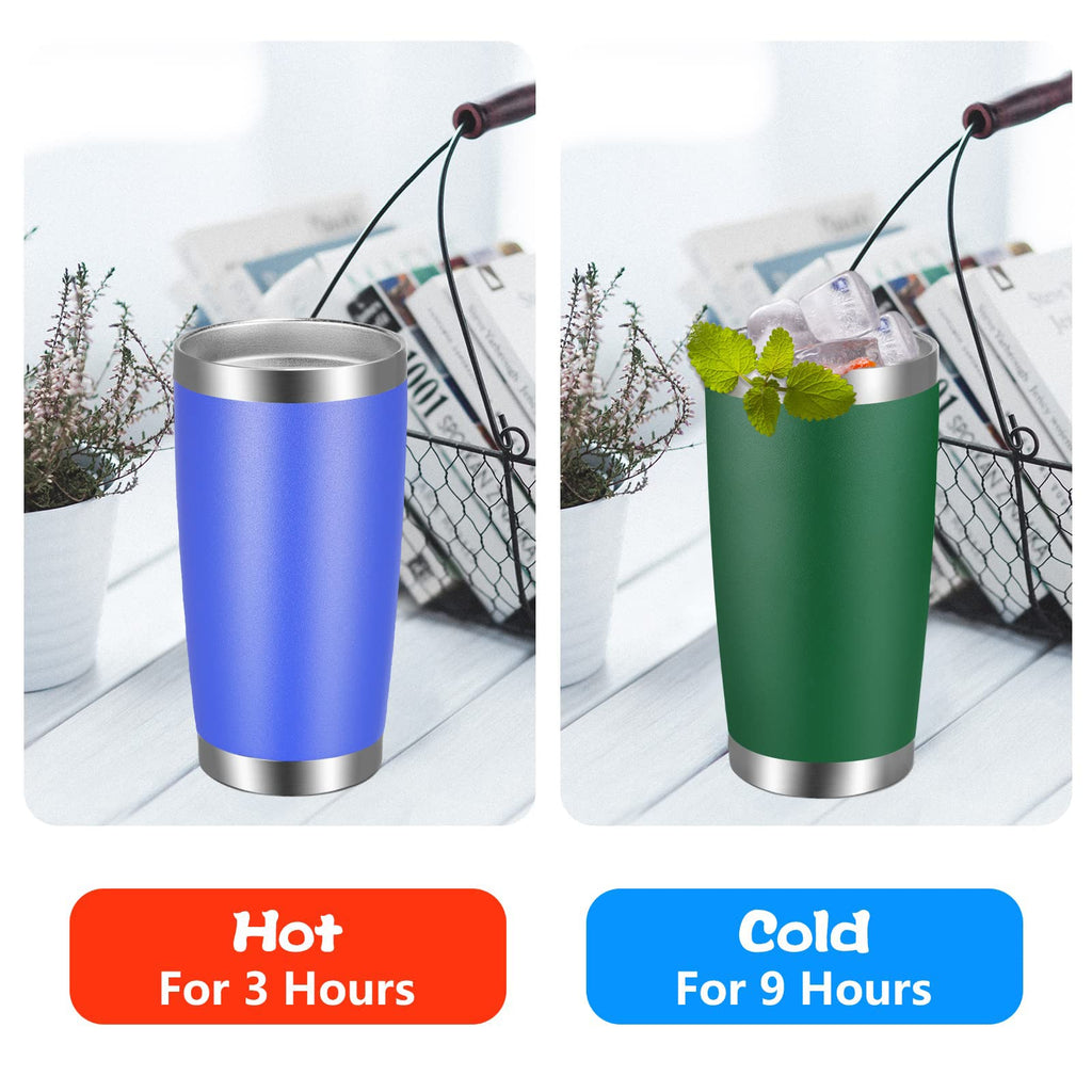 20oz Stainless Steel Insulated Tumbler with Lid and Straw Q154361