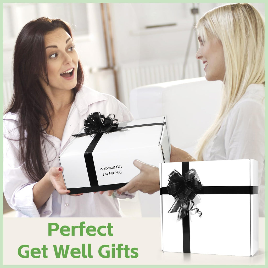 Get Well Gift Basket with Throw Blanket A9673
