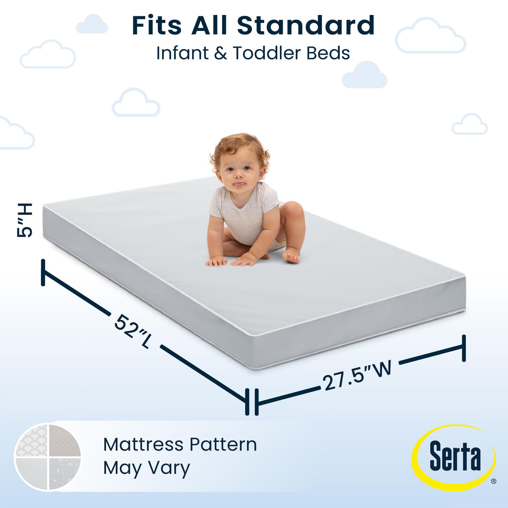 Baby Crib Mattress and Toddler Mattress X2998